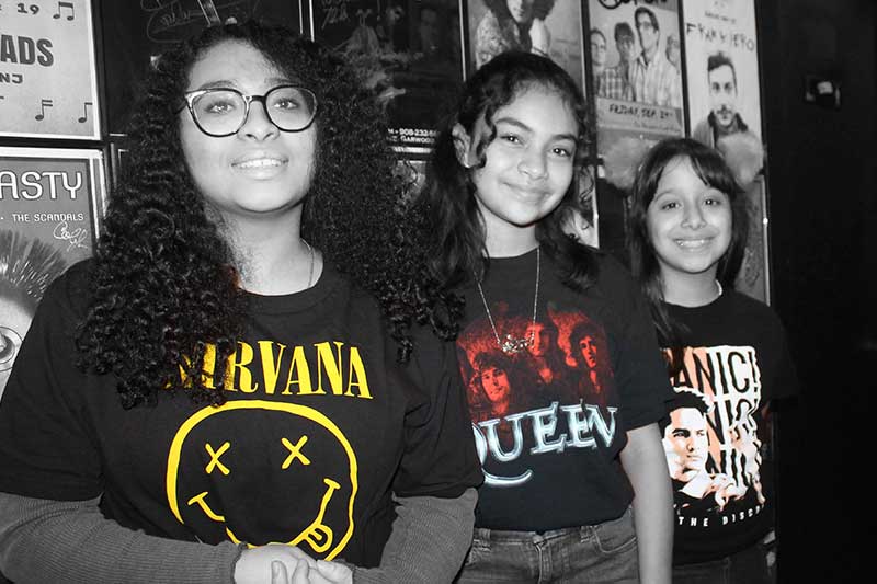 Kids waiting on backstage